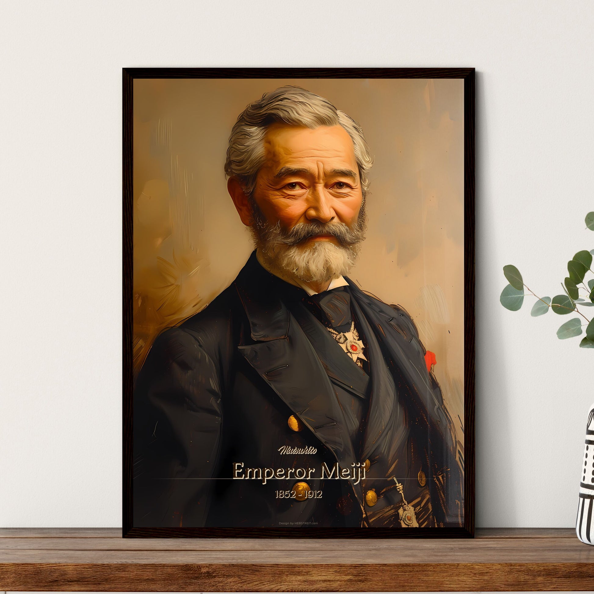 Mutsuhito Framed Print