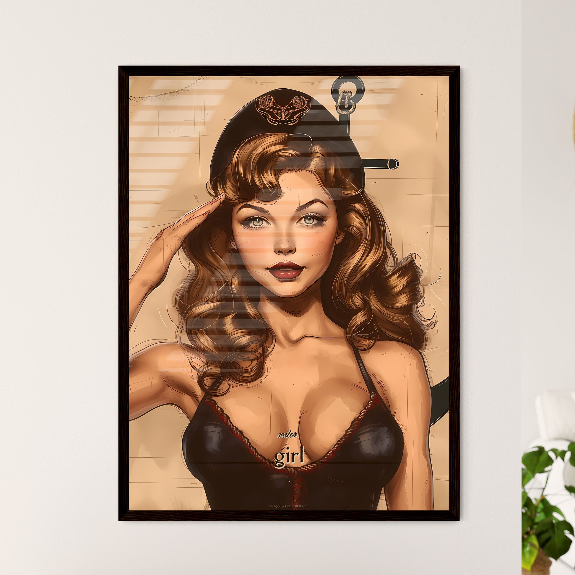 sailor - Framed Art Print