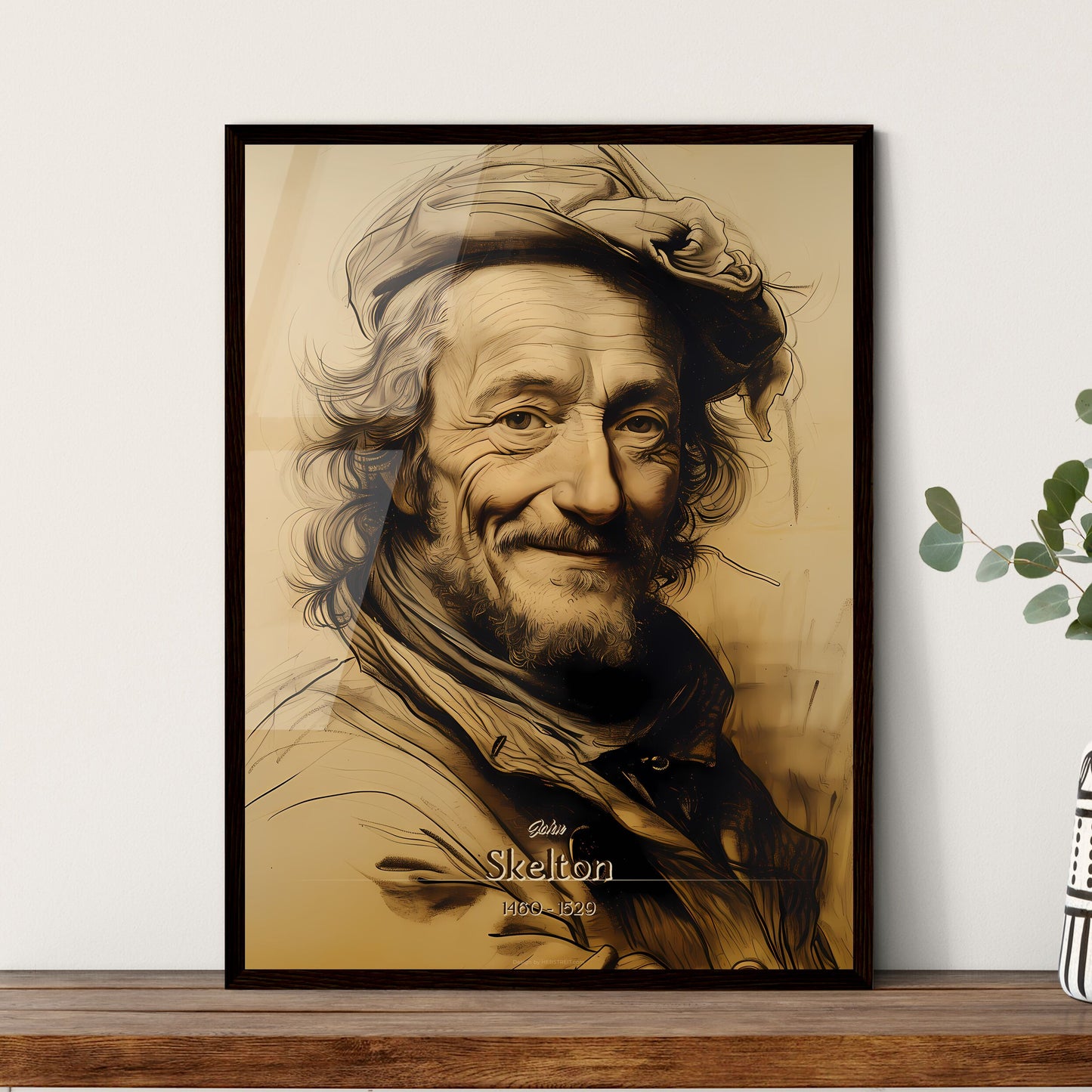 John - Framed Art Print