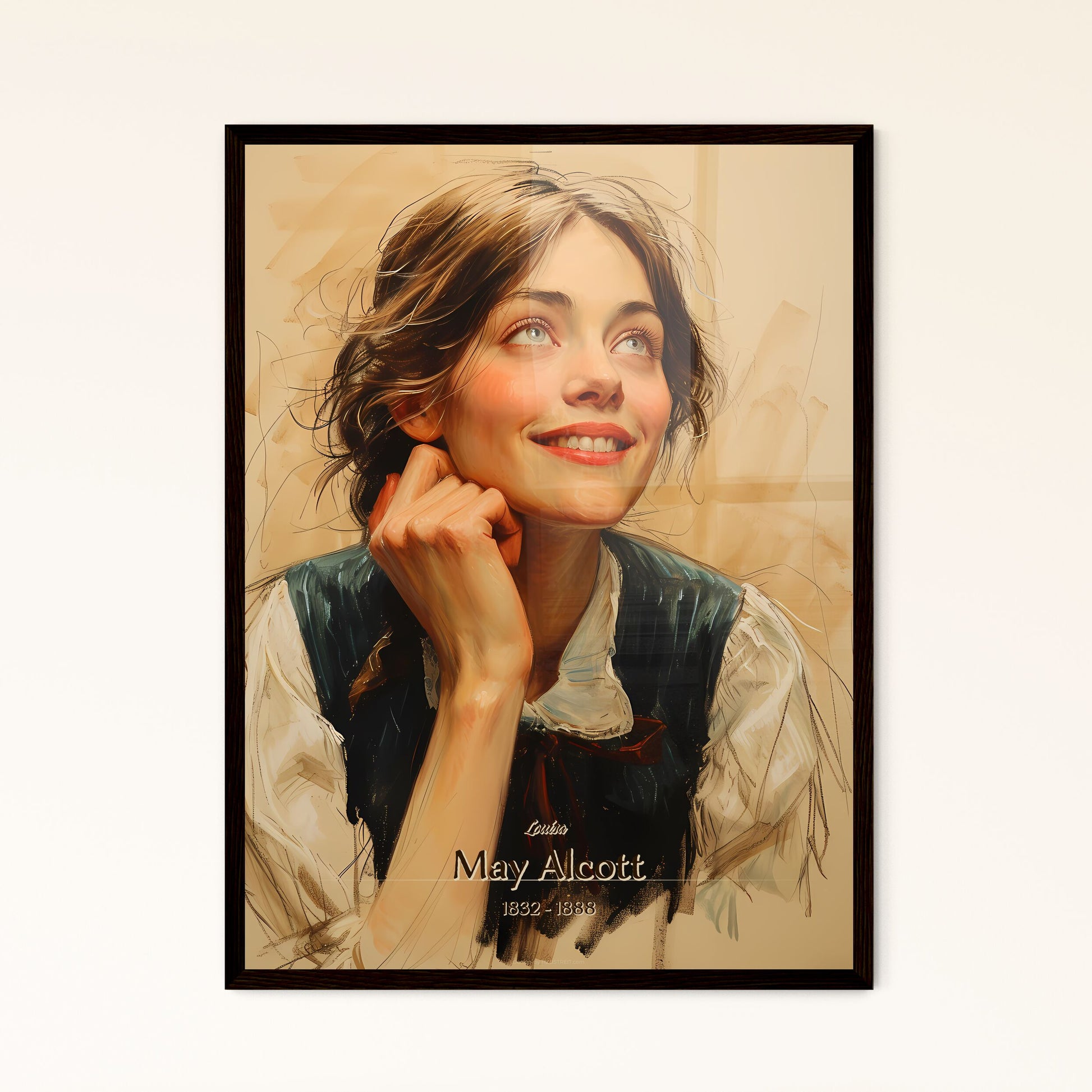 Louisa - Framed Art Print