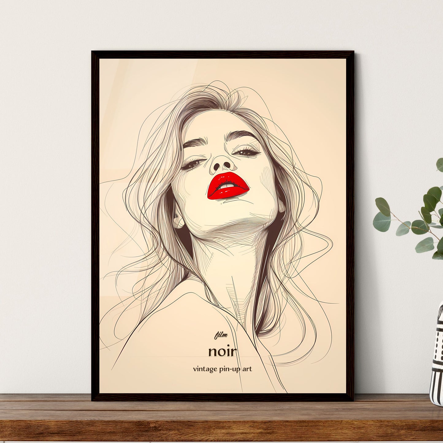 film - Framed Art Print