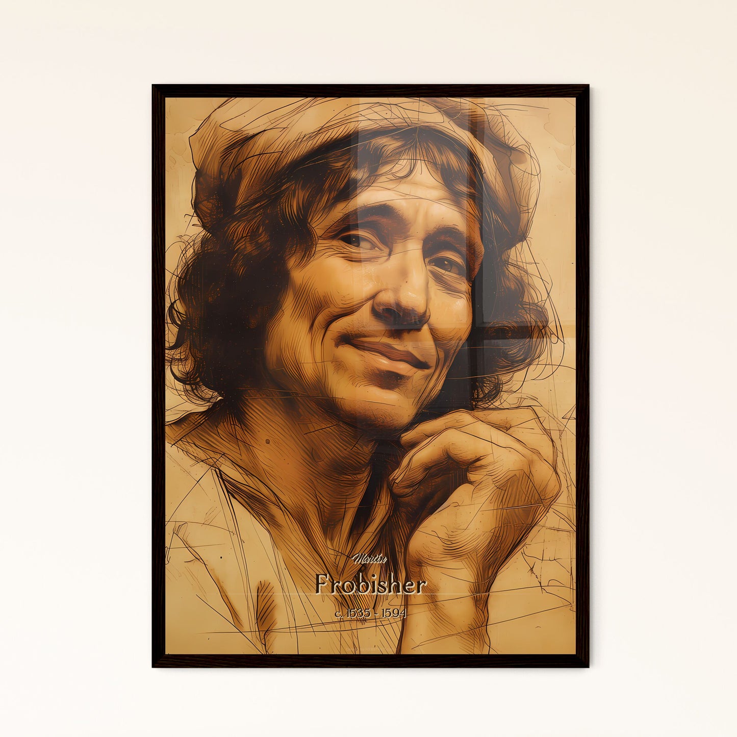 Martin - Framed Art Print