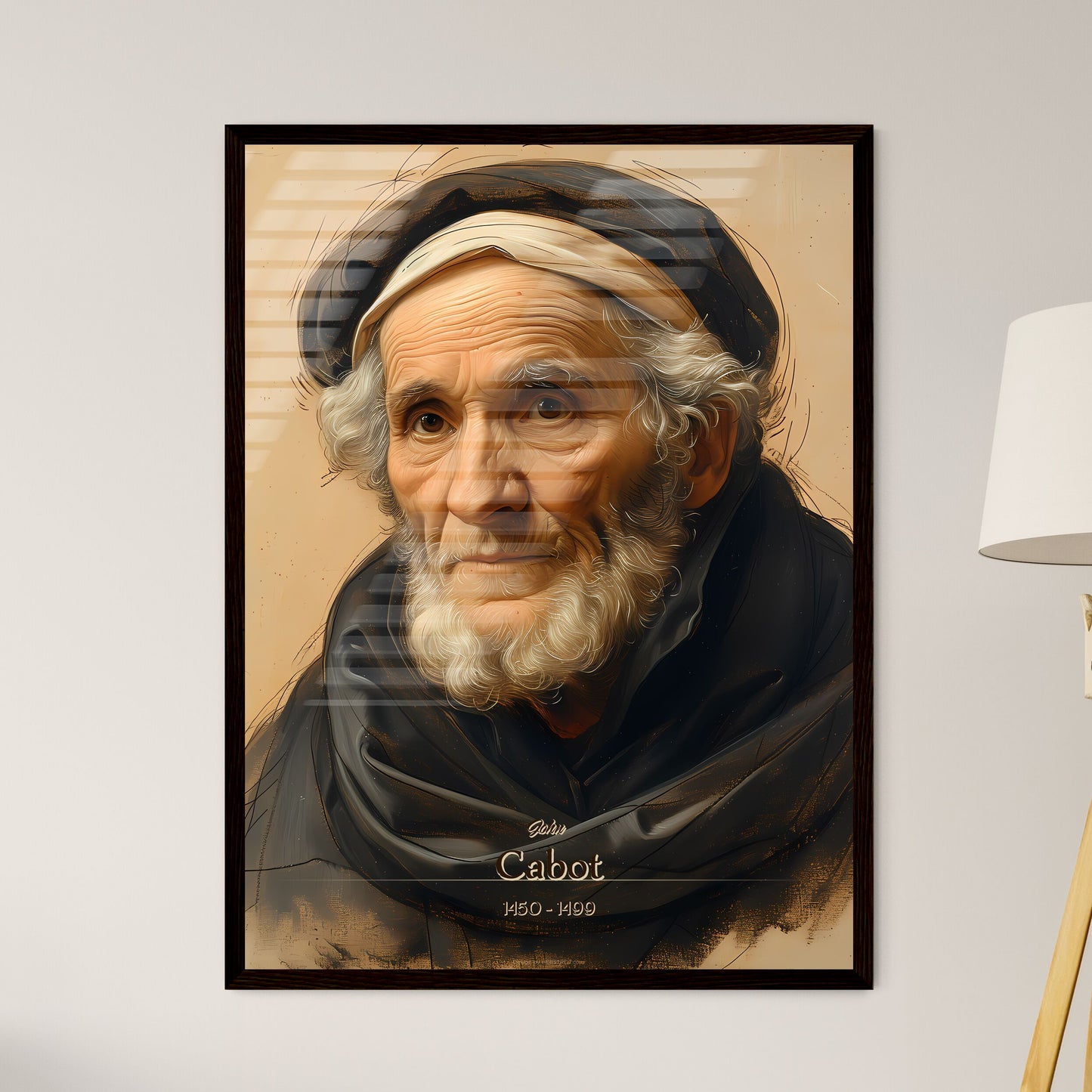 John - Framed Art Print
