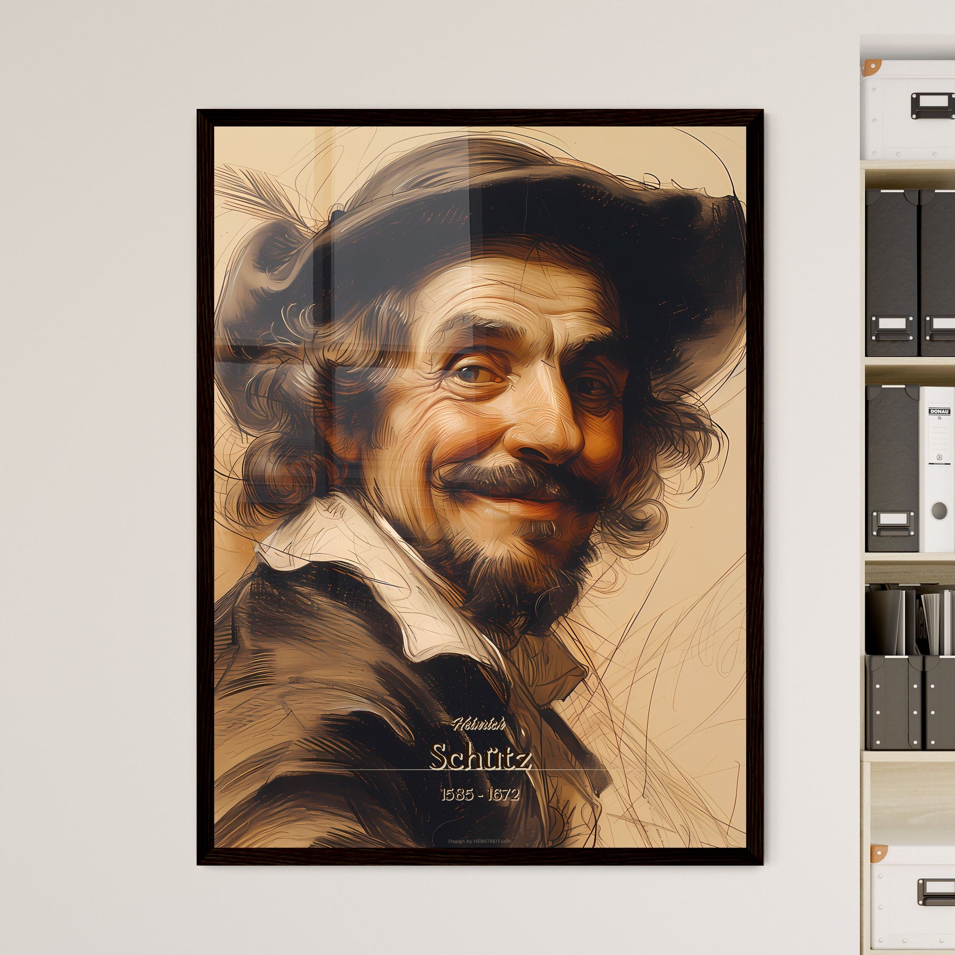 Heinrich Framed Print