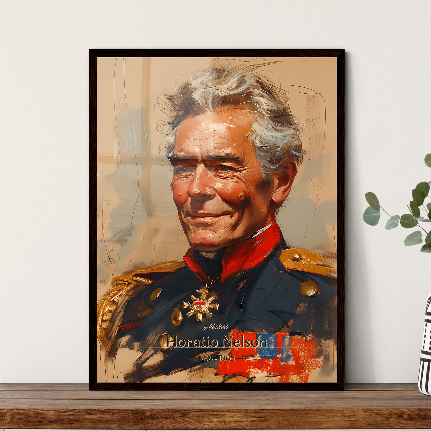 Admiral Framed Print