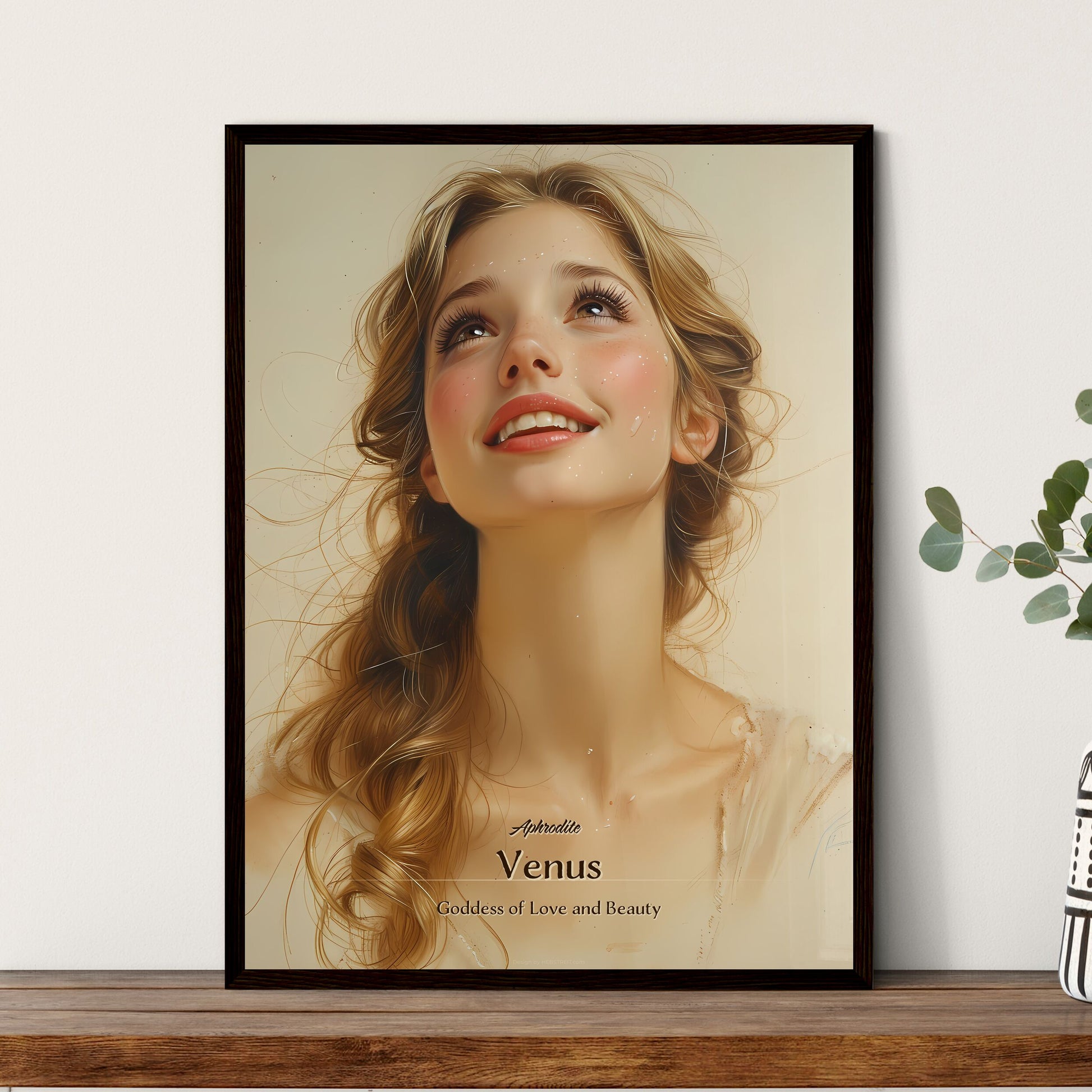 Aphrodite - Framed Art Print