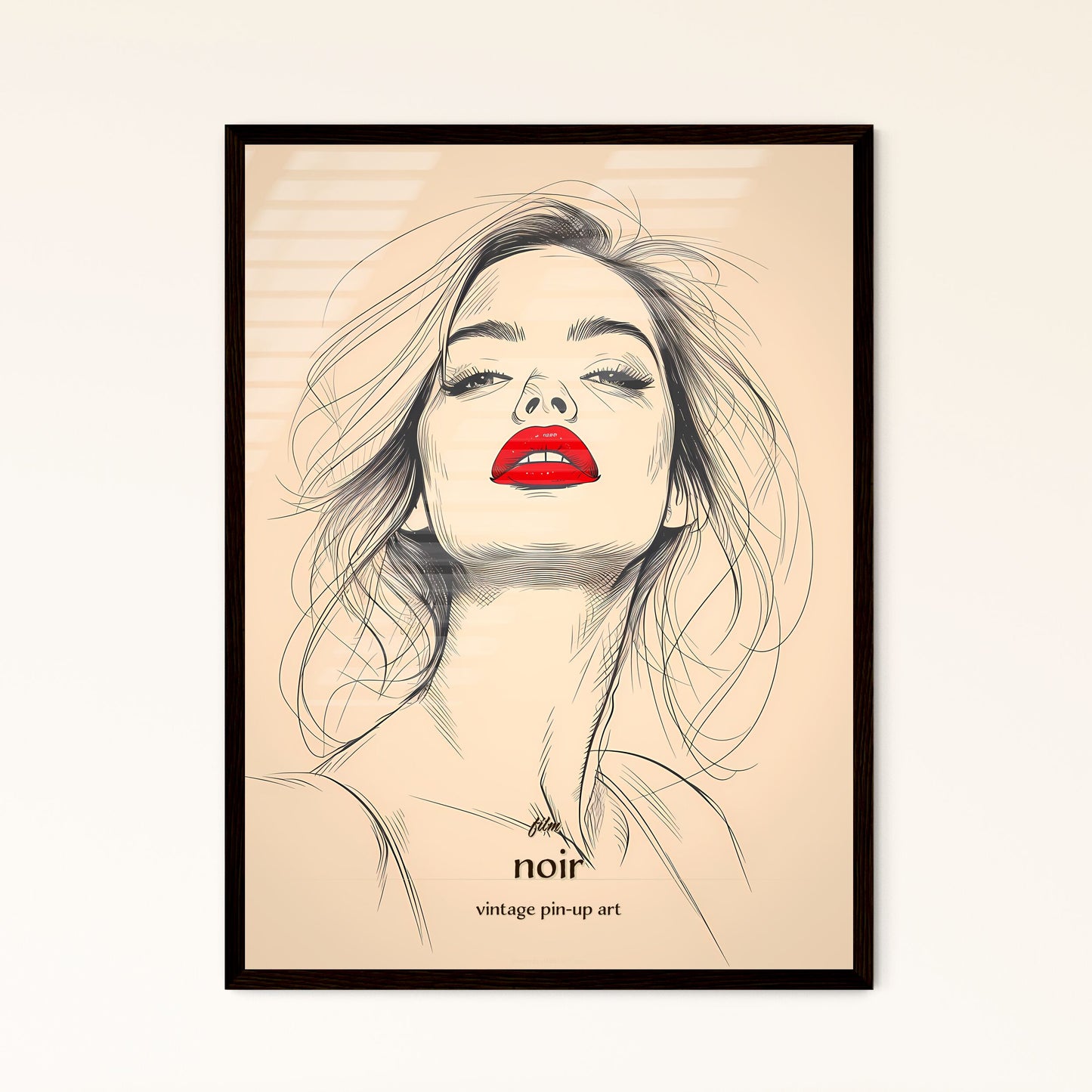 film - Framed Art Print