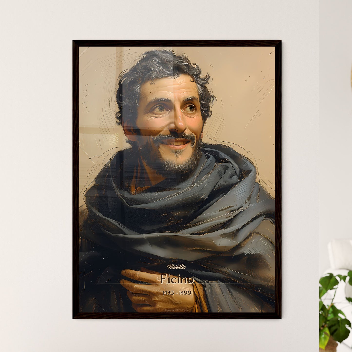 Marsilio - Framed Art Print