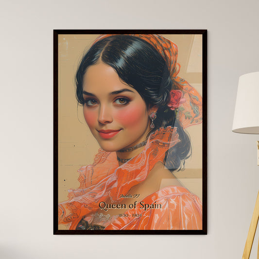 Isabella II - Framed Art Print