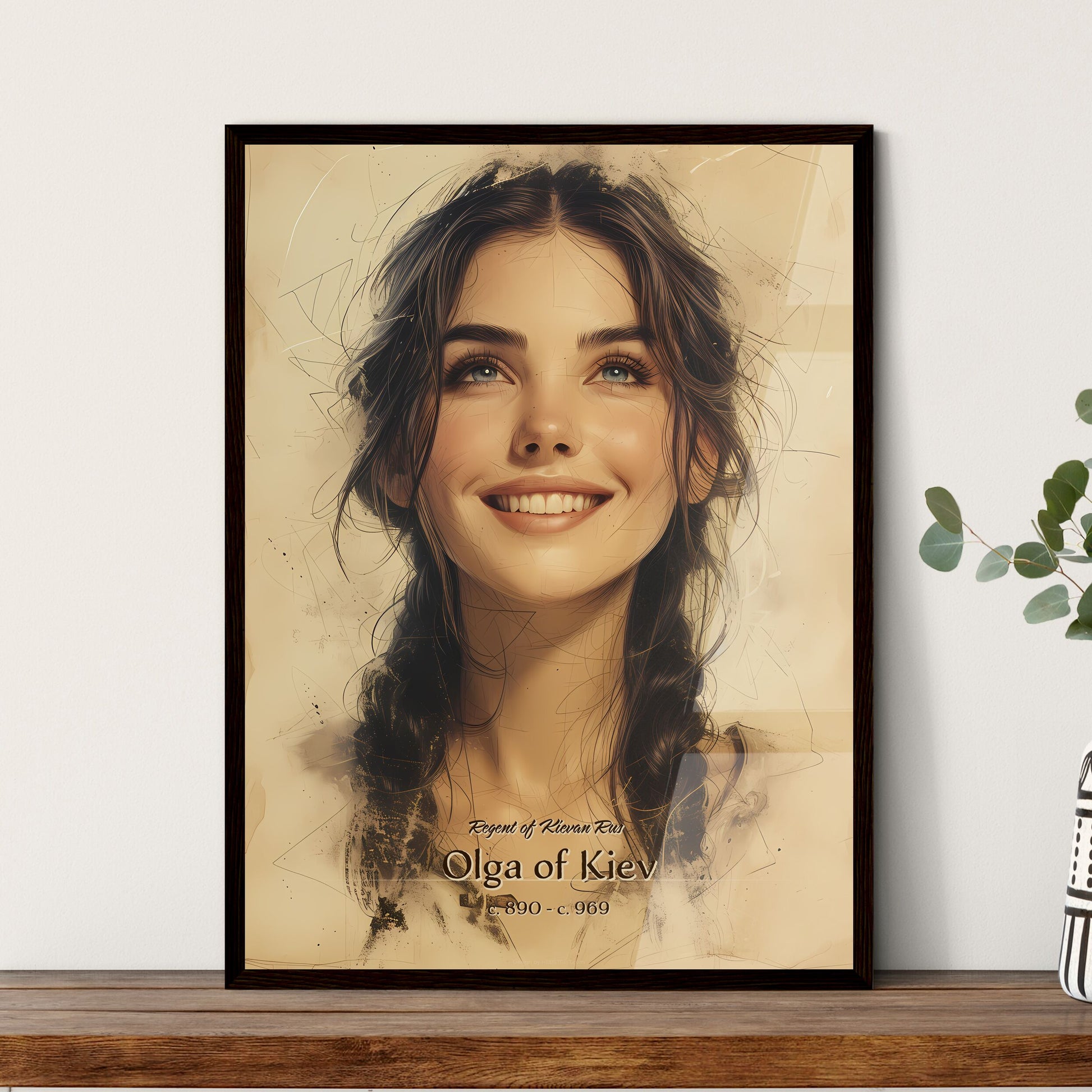 Regent of Kievan Rus - Framed Art Print