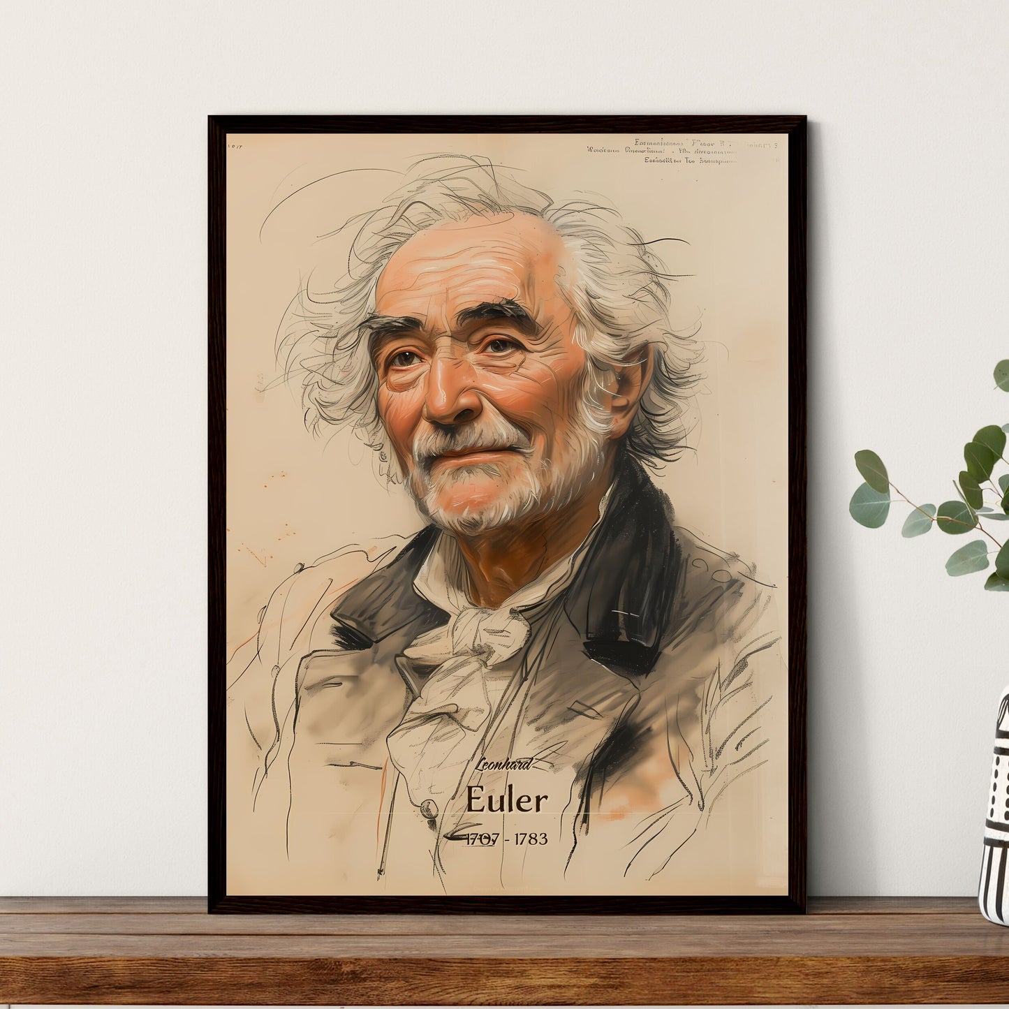 Leonhard Framed Print