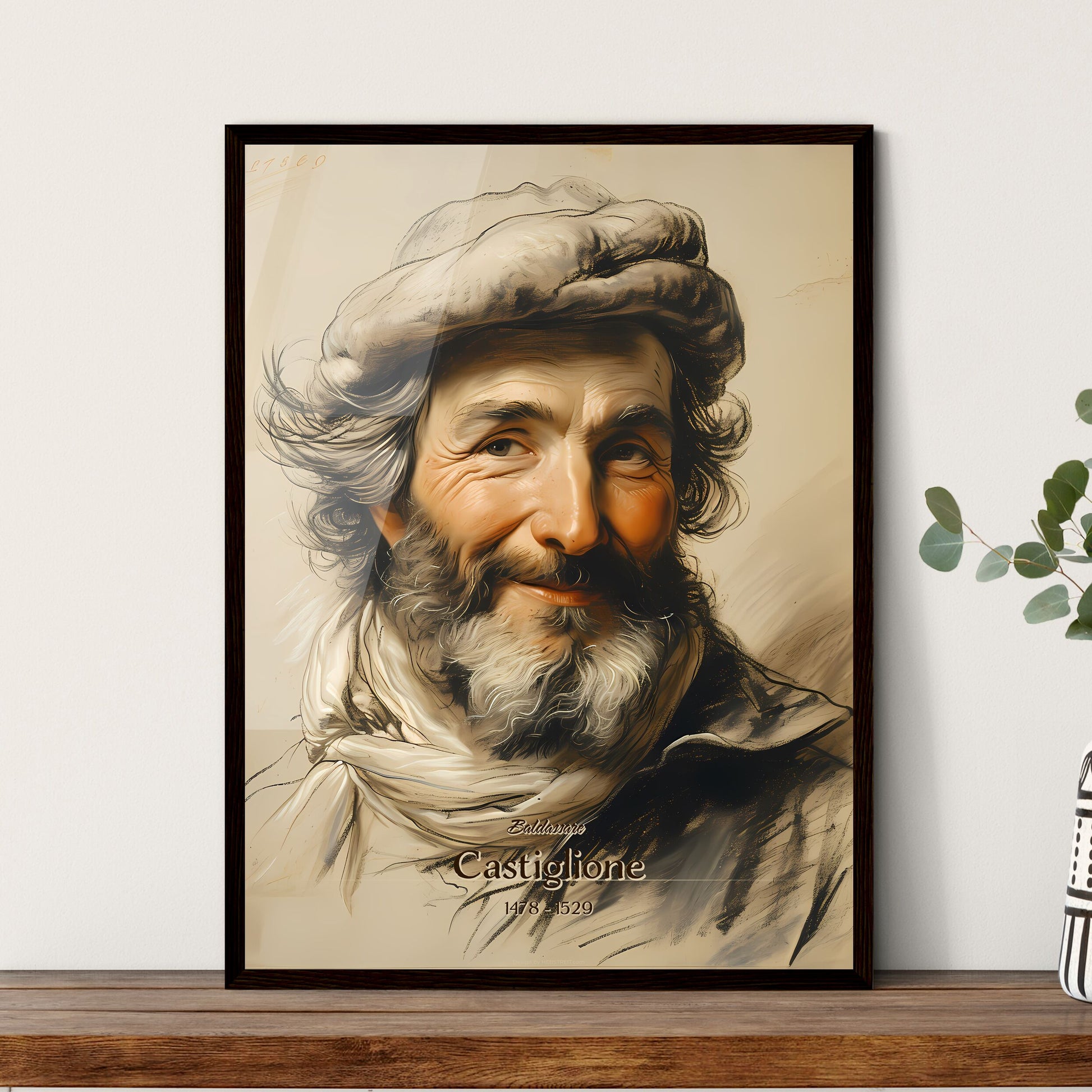 Baldassare - Framed Art Print