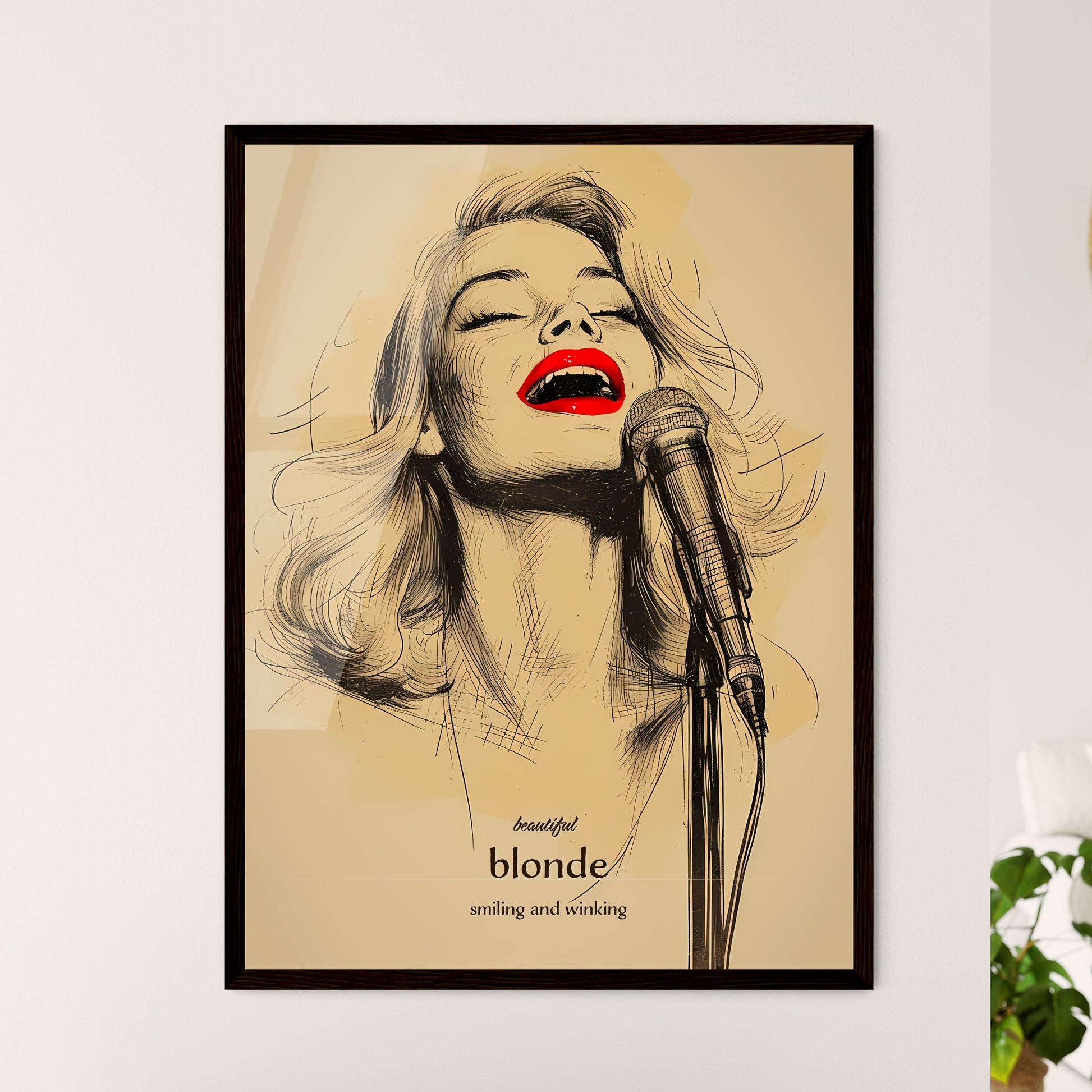 beautiful - Framed Art Print