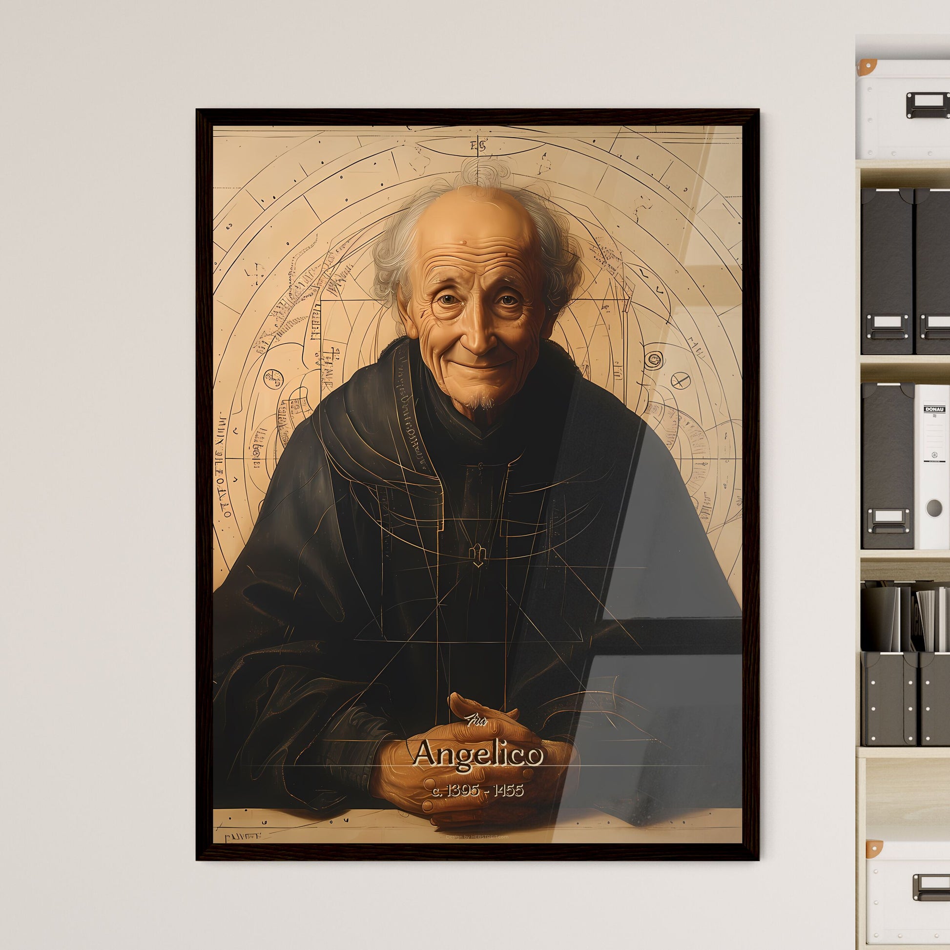 Fra - Framed Art Print