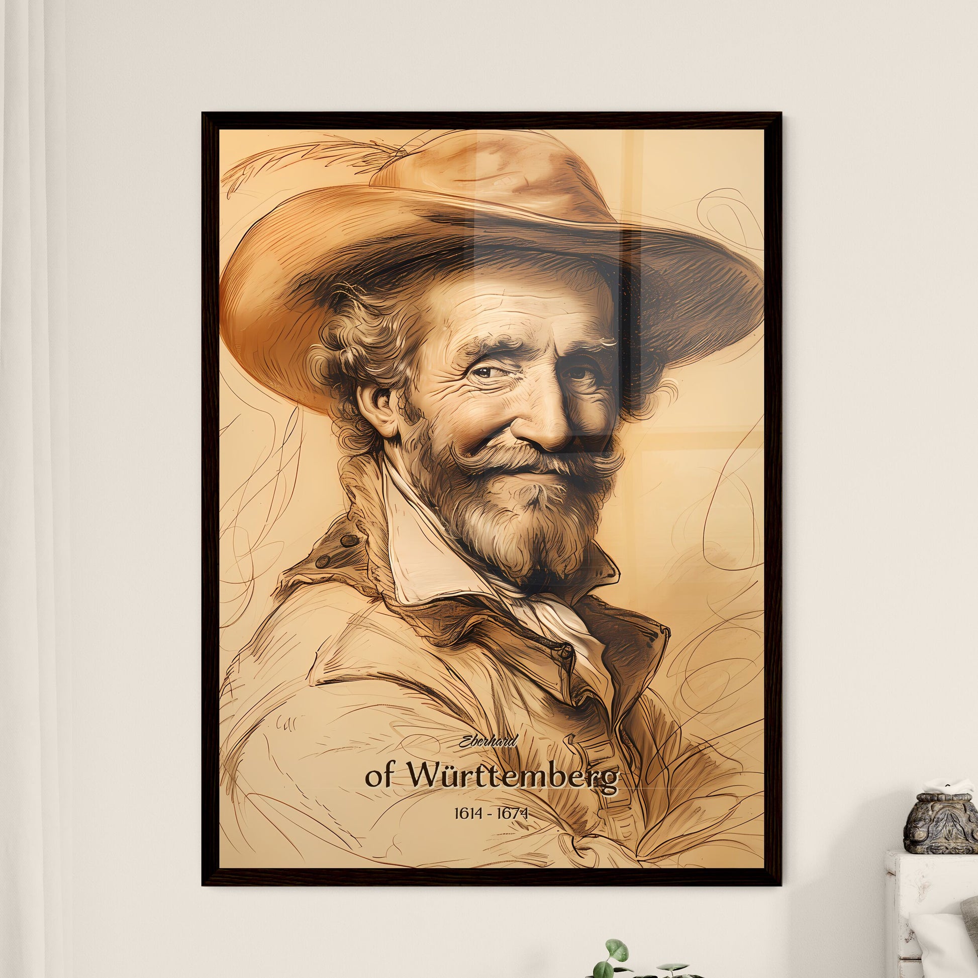 Eberhard - Framed Art Print