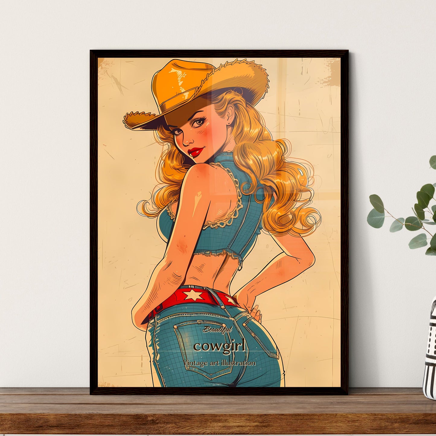 Beautiful  - Framed Art Print