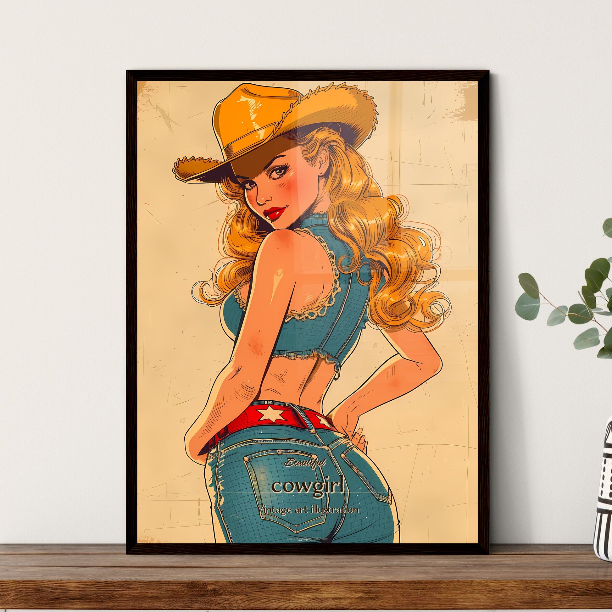 Beautiful  - Framed Art Print