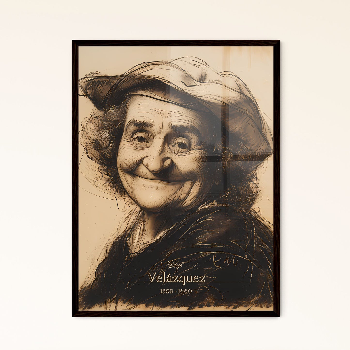 Diego - Framed Art Print