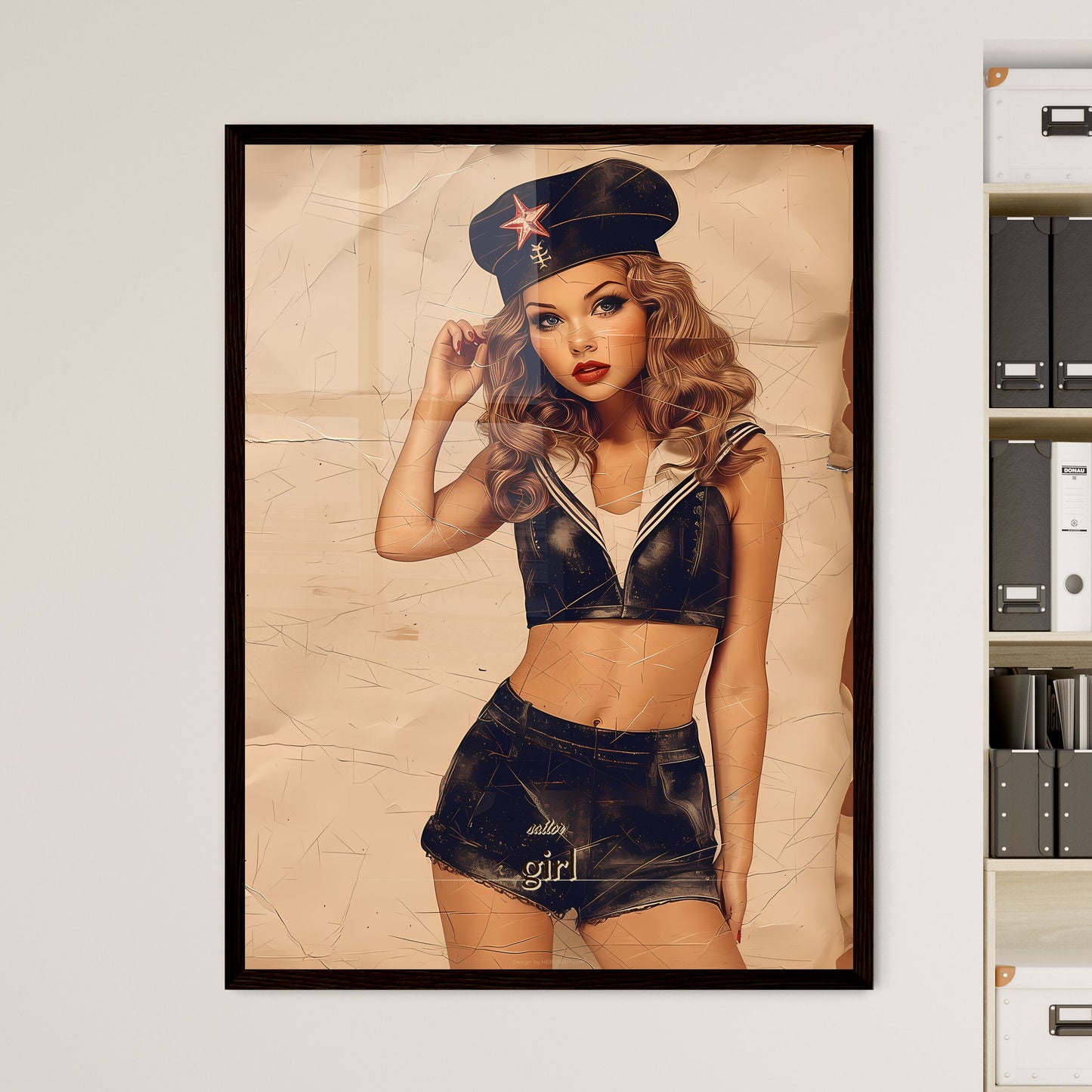 sailor - Framed Art Print