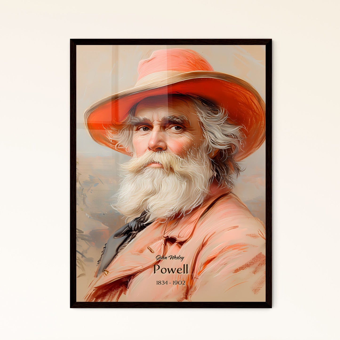 John Wesley Framed Print