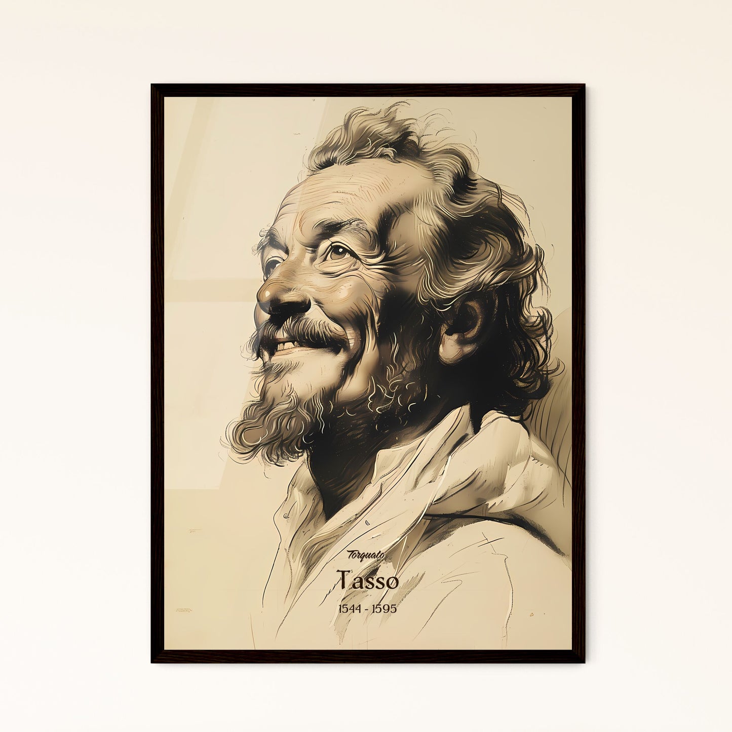 Torquato - Framed Art Print