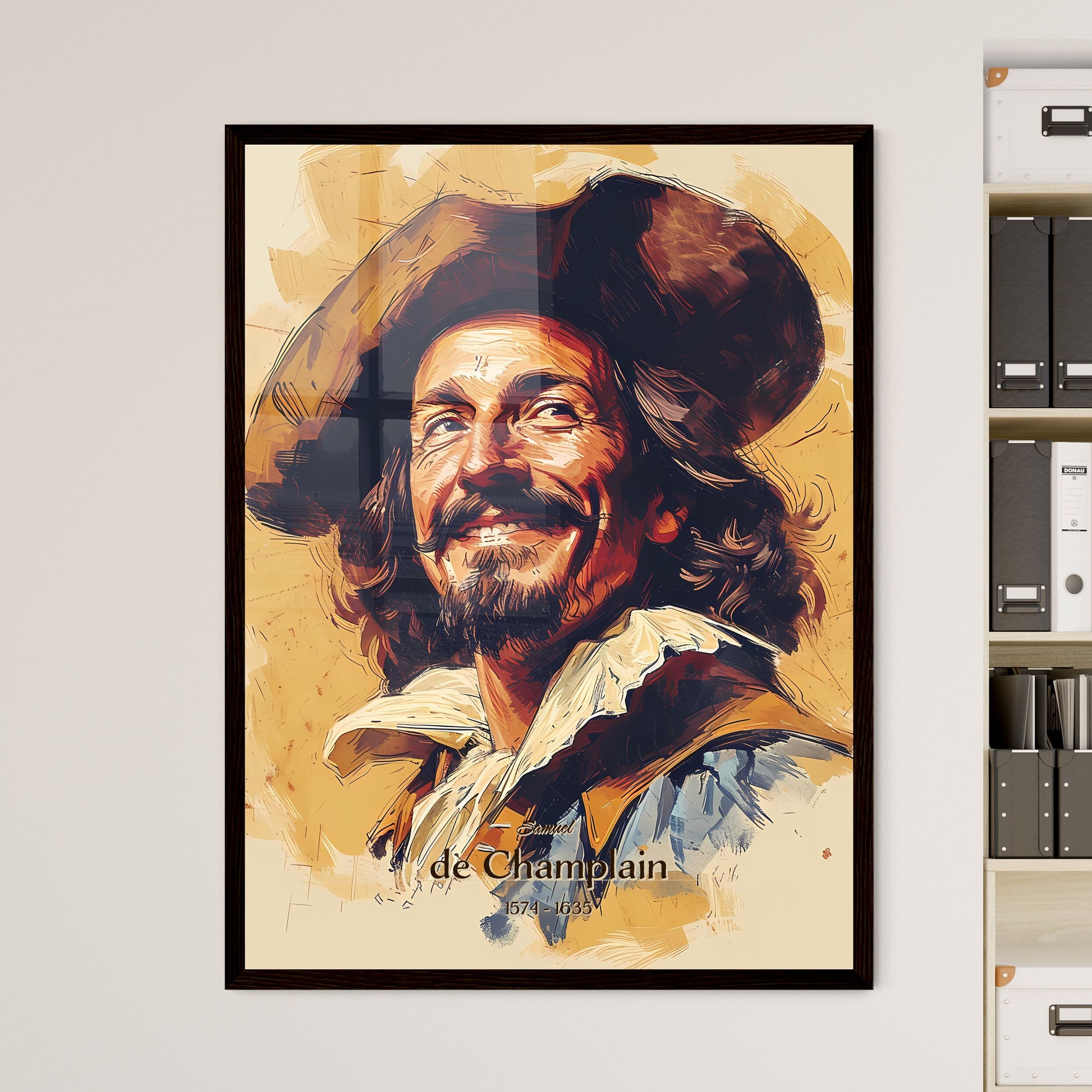 Samuel - Framed Art Print