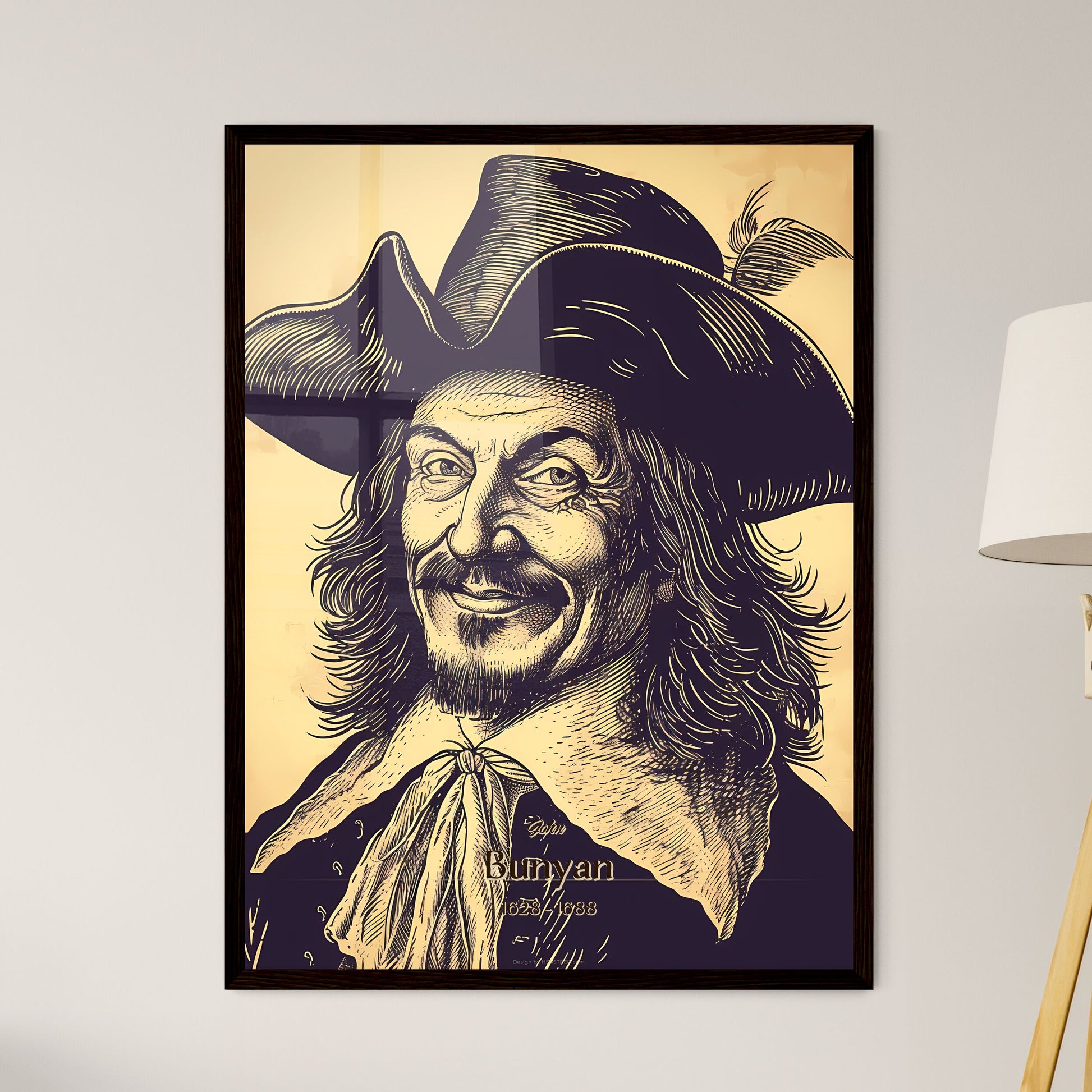 John - Framed Art Print