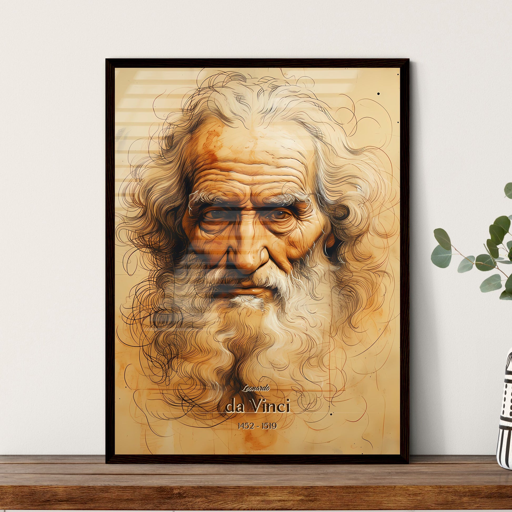 Leonardo - Framed Art Print