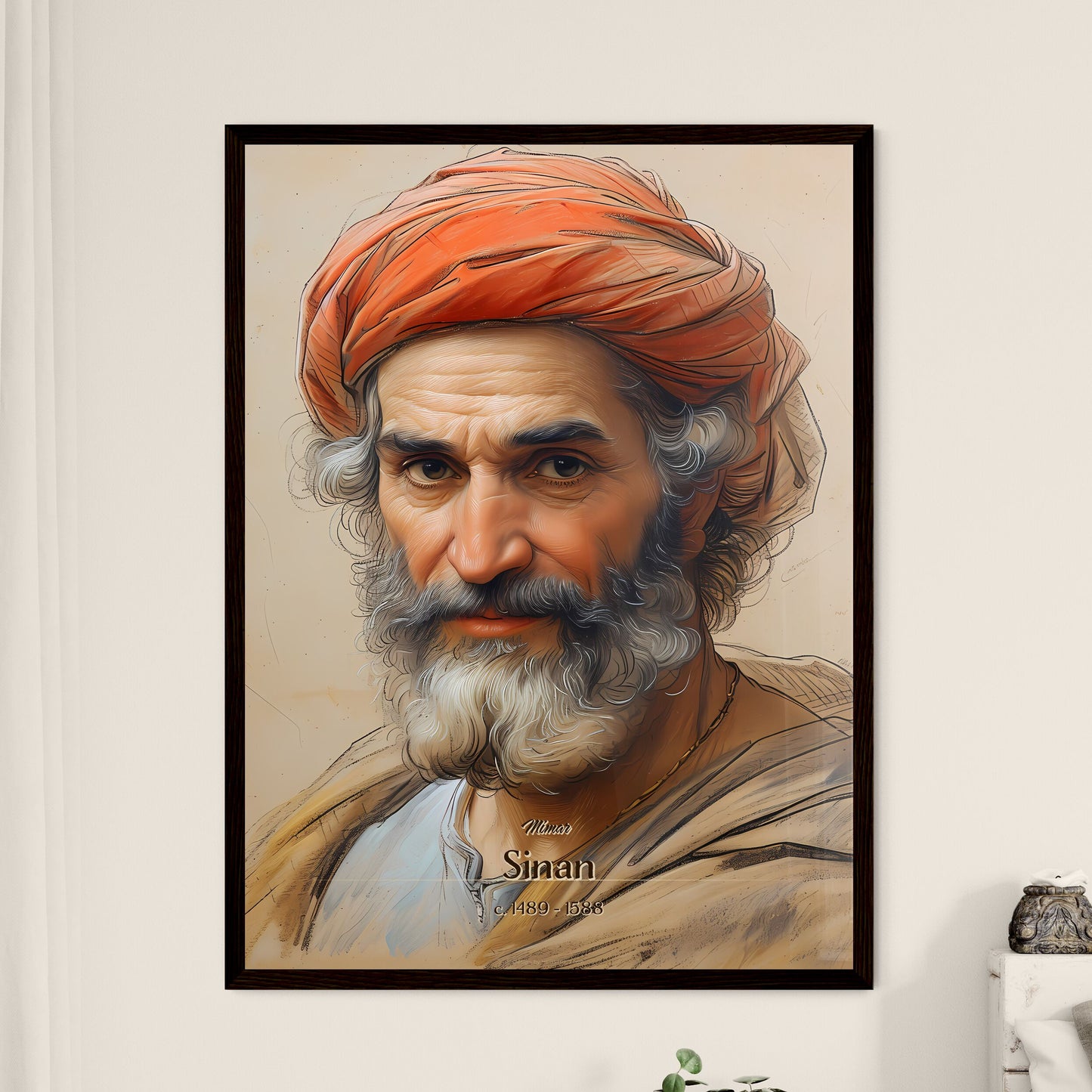 Mimar Framed Print