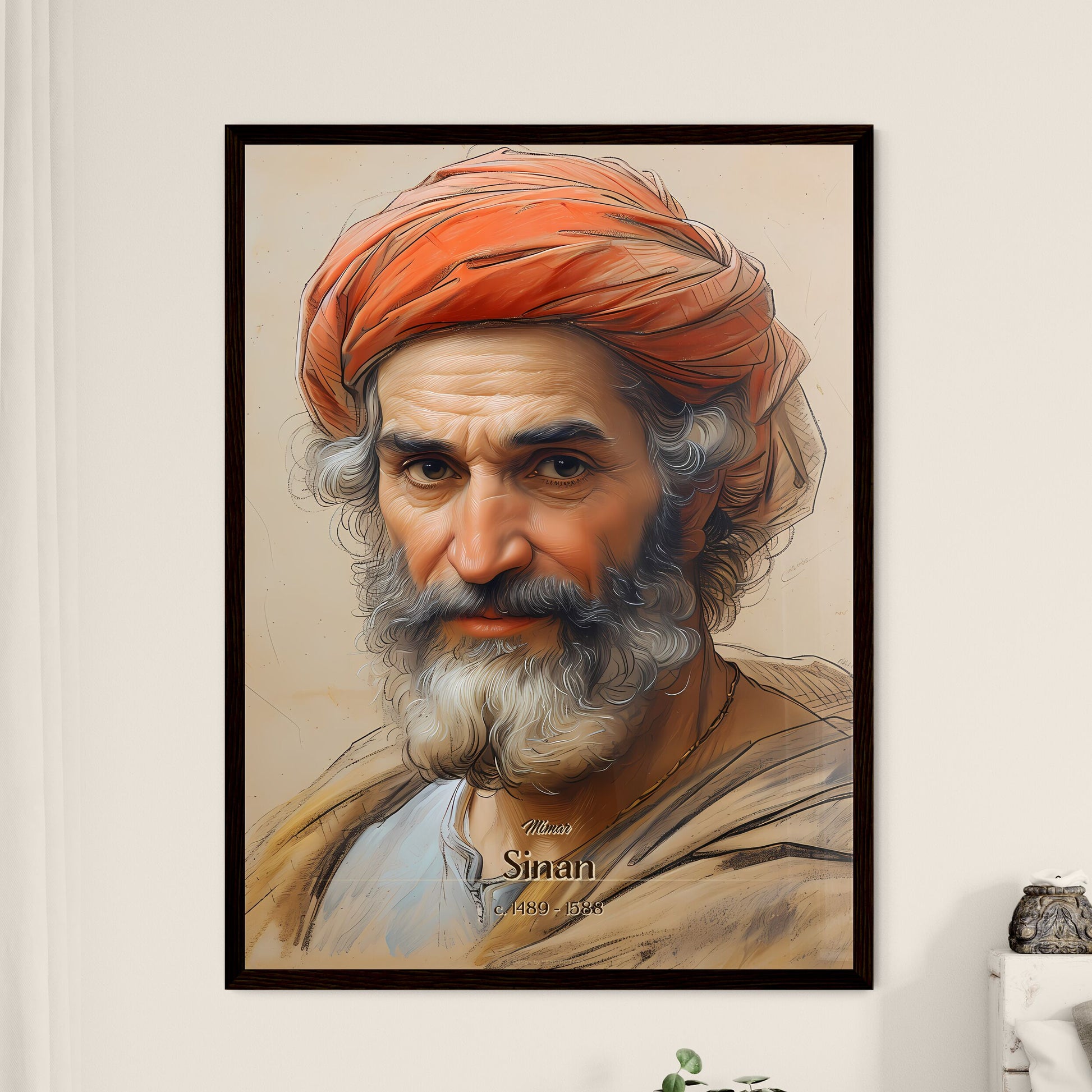Mimar Framed Print