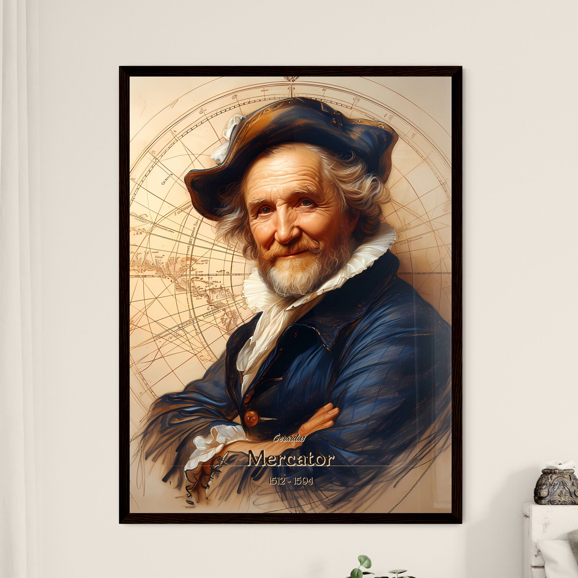 Gerardus - Framed Art Print