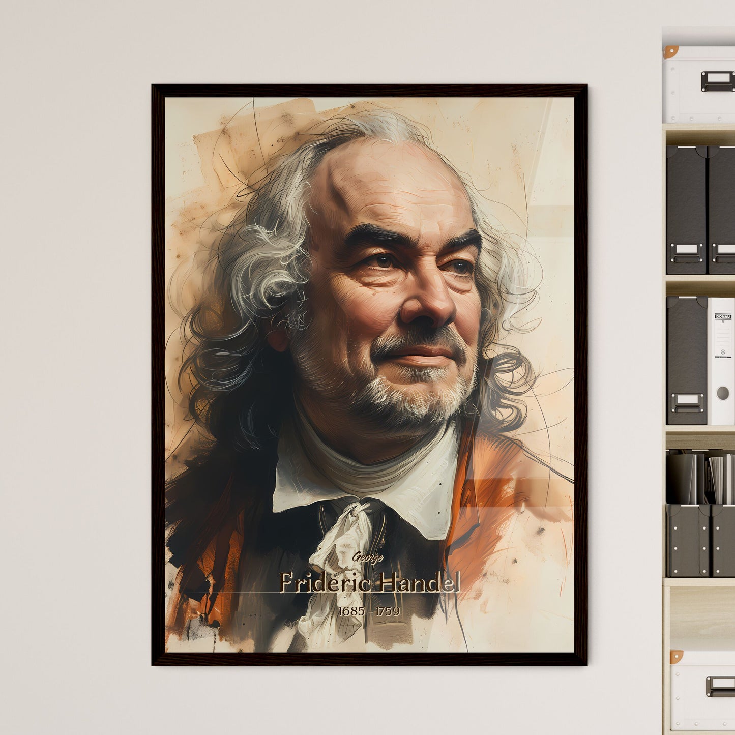 George Framed Print