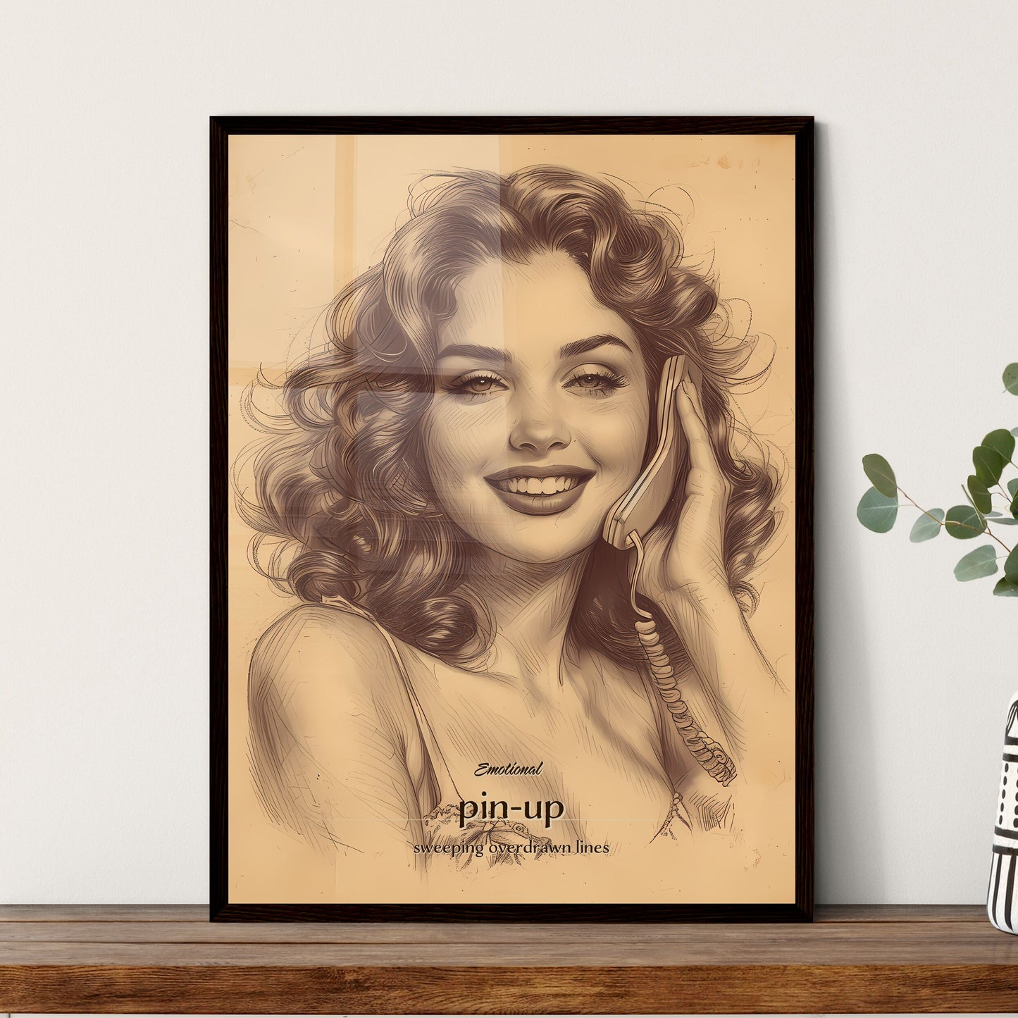 Emotional - Framed Art Print