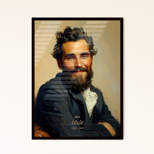 John, Muir, 1838 - 1914, A Poster of a man with a beard Default Title
