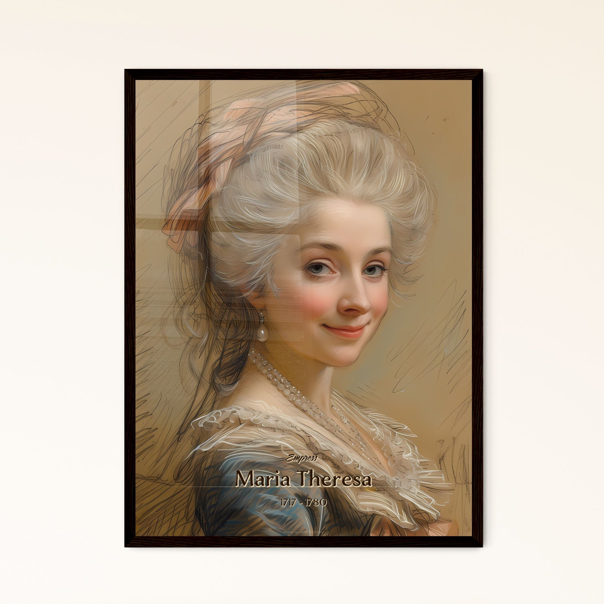 Empress - Framed Art Print
