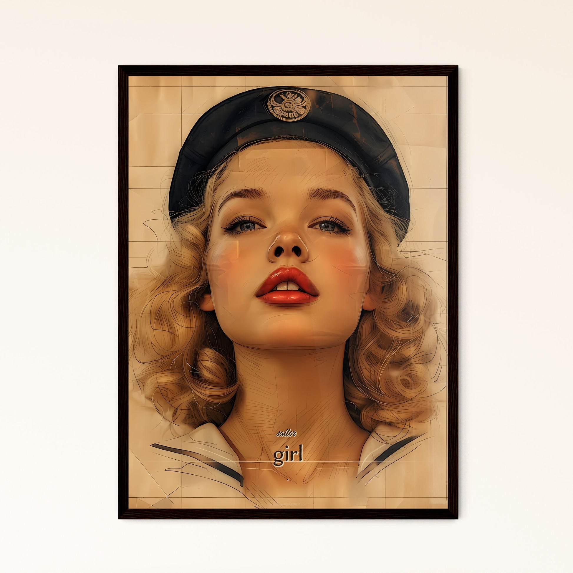 sailor - Framed Art Print