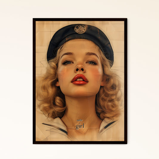 sailor - Framed Art Print