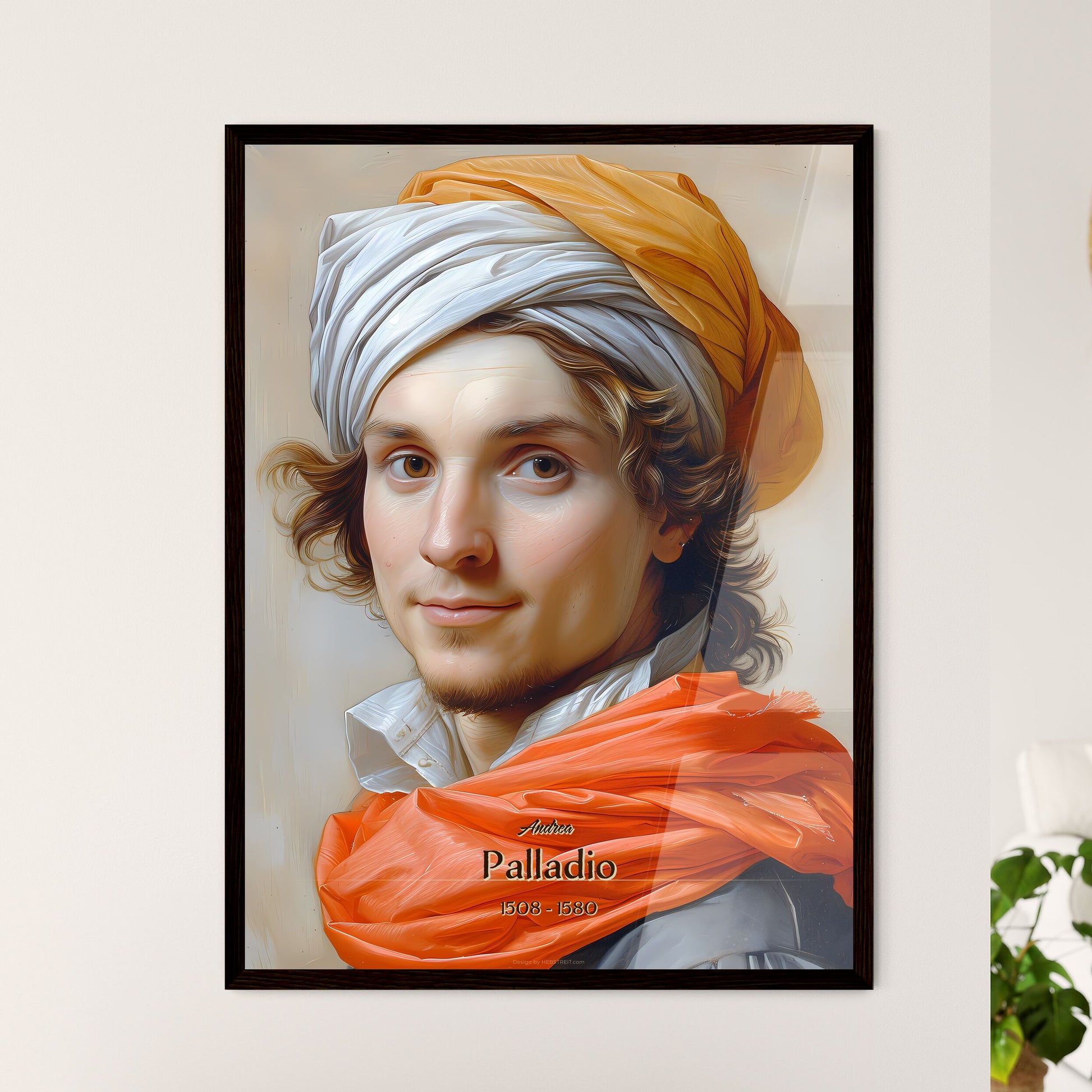 Andrea - Framed Art Print