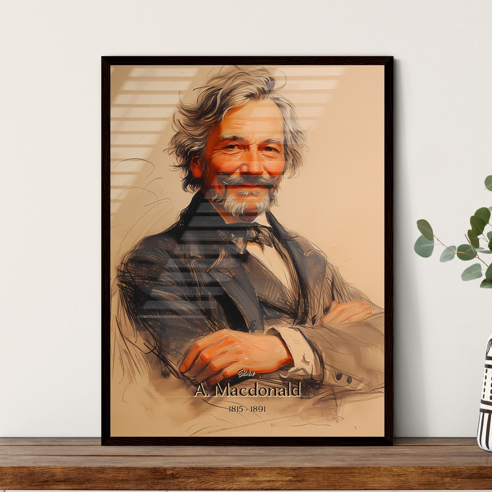 John Framed Print
