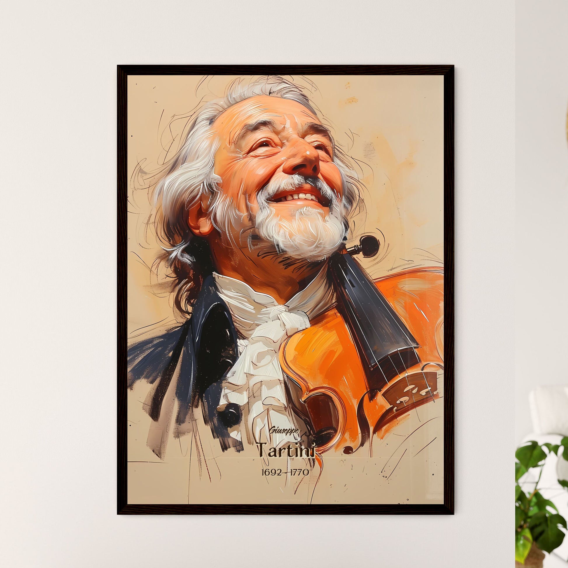 Giuseppe - Framed Art Print