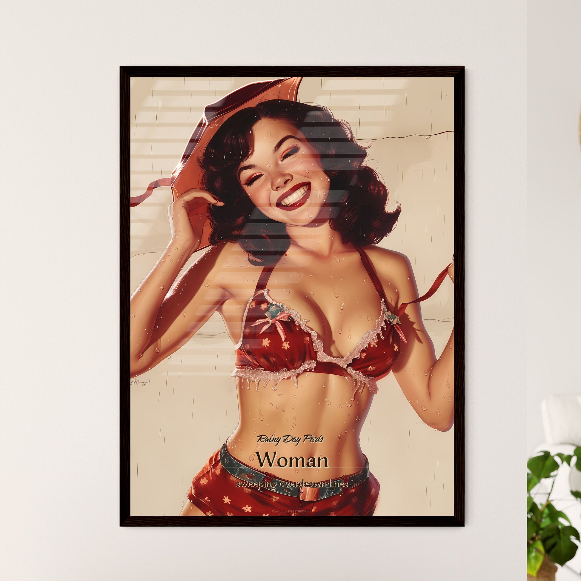 Rainy Day Paris - Framed Art Print