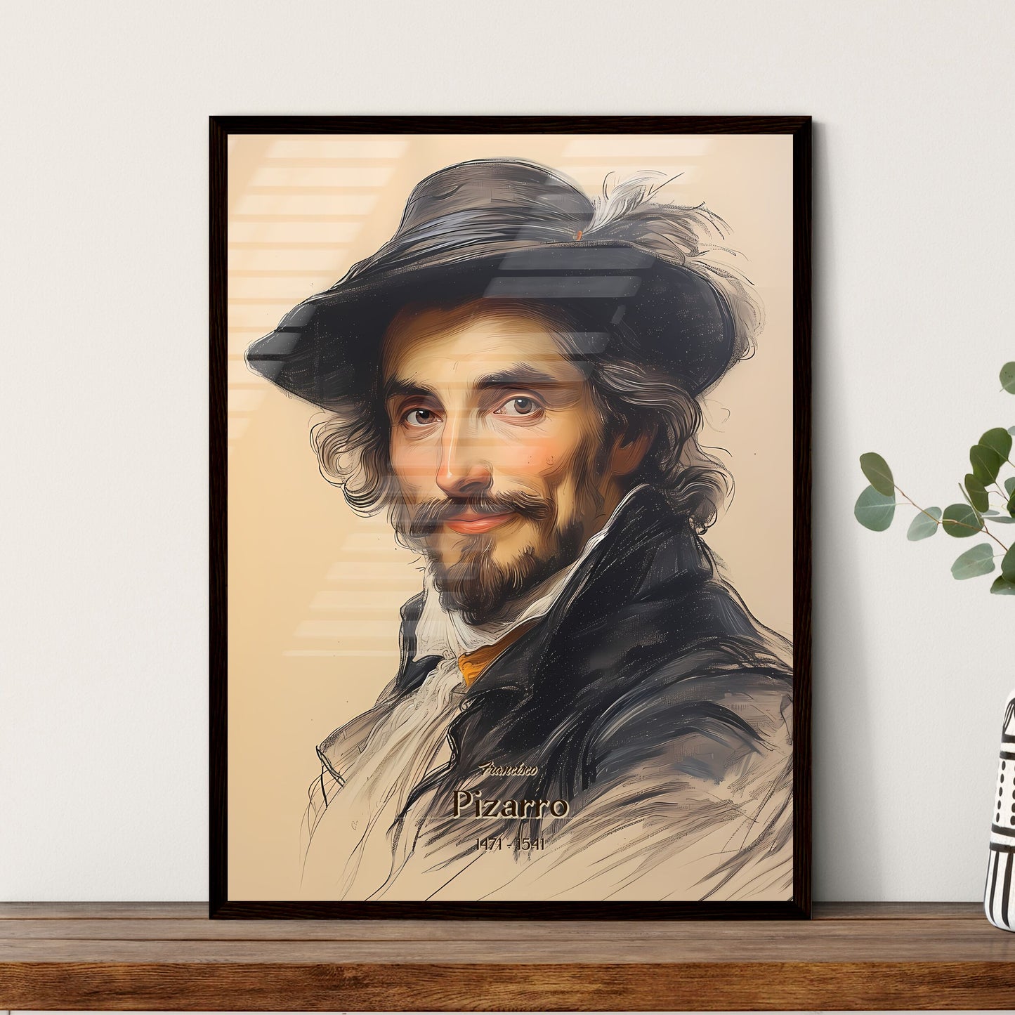 Francisco Framed Print
