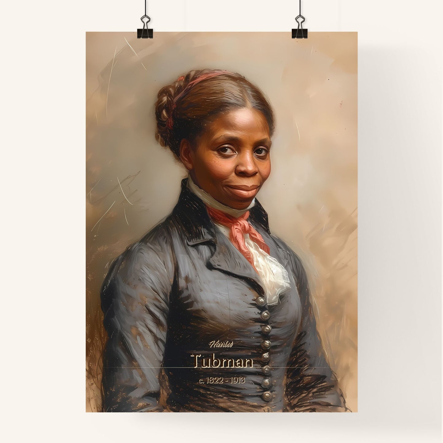 Harriet, Tubman, c. 1822 - 1913, A Poster of a woman in a garment Default Title