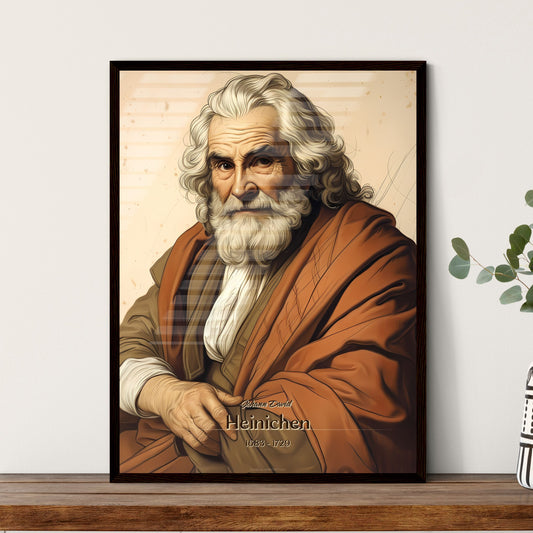 Johann David Framed Print