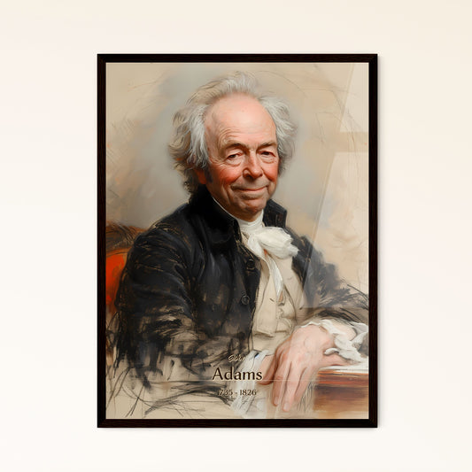 John, Adams, 1735 - 1826, A Poster of a man in a black coat Default Title