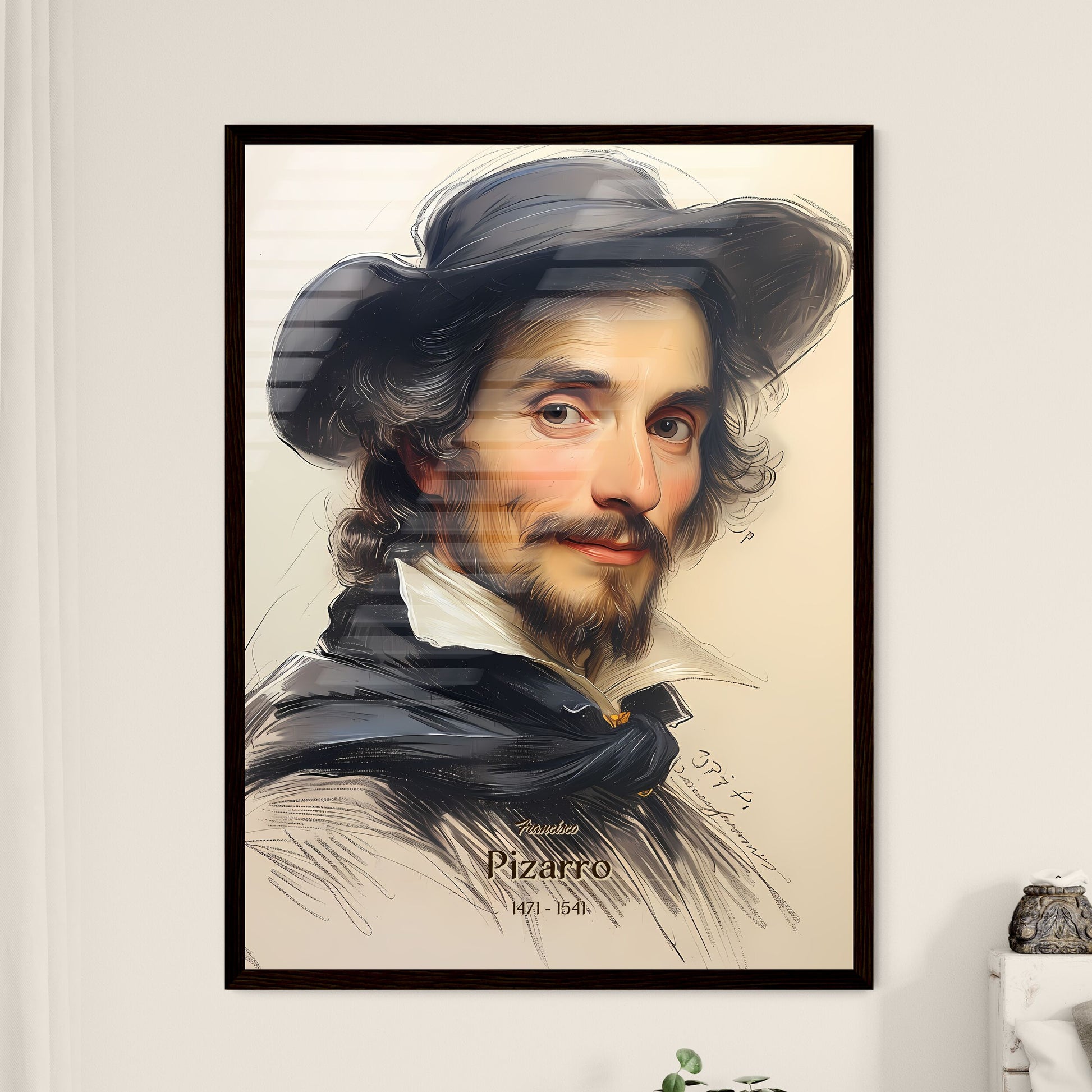 Francisco Framed Print