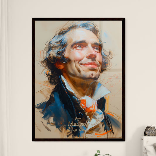 James - Framed Art Print