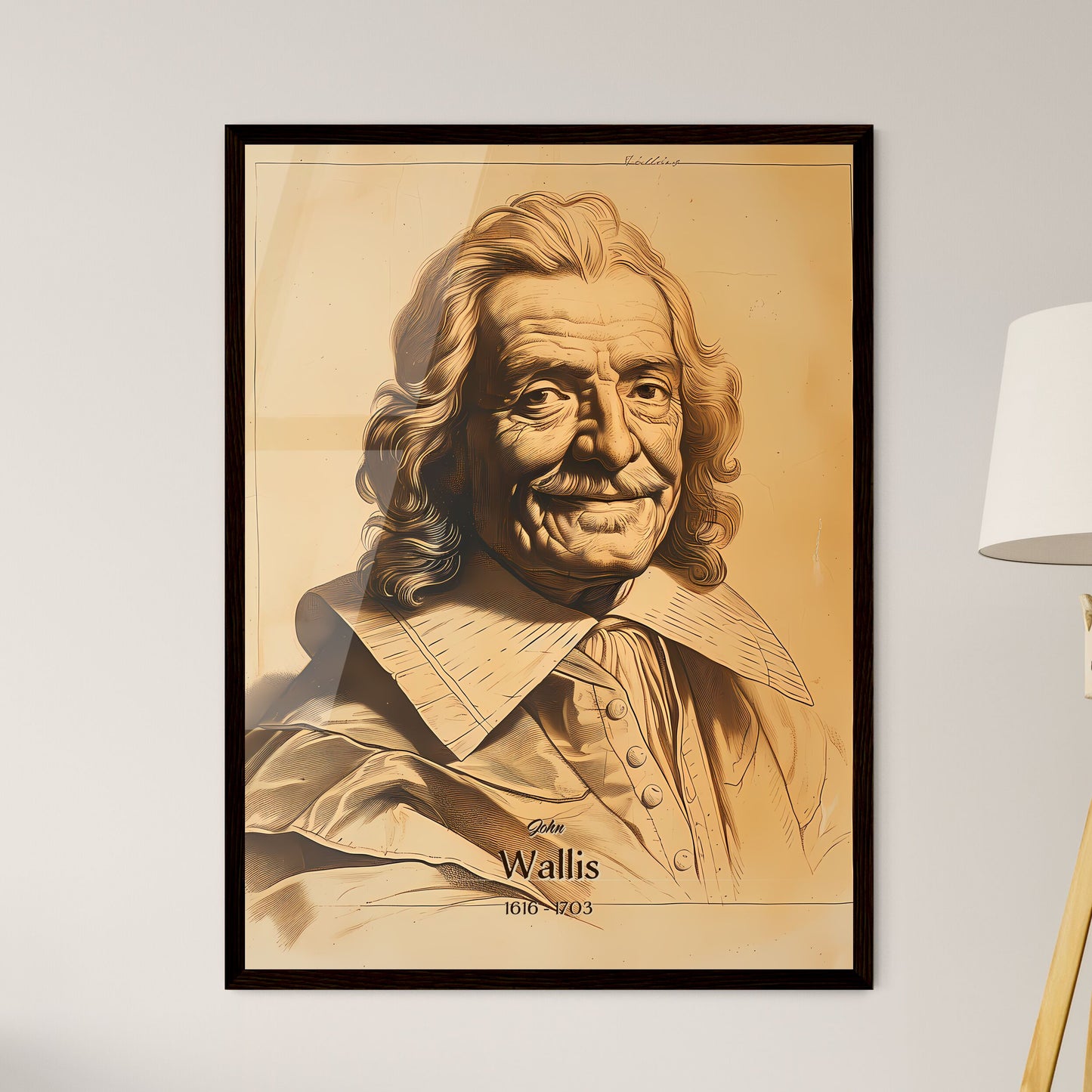 John - Framed Art Print