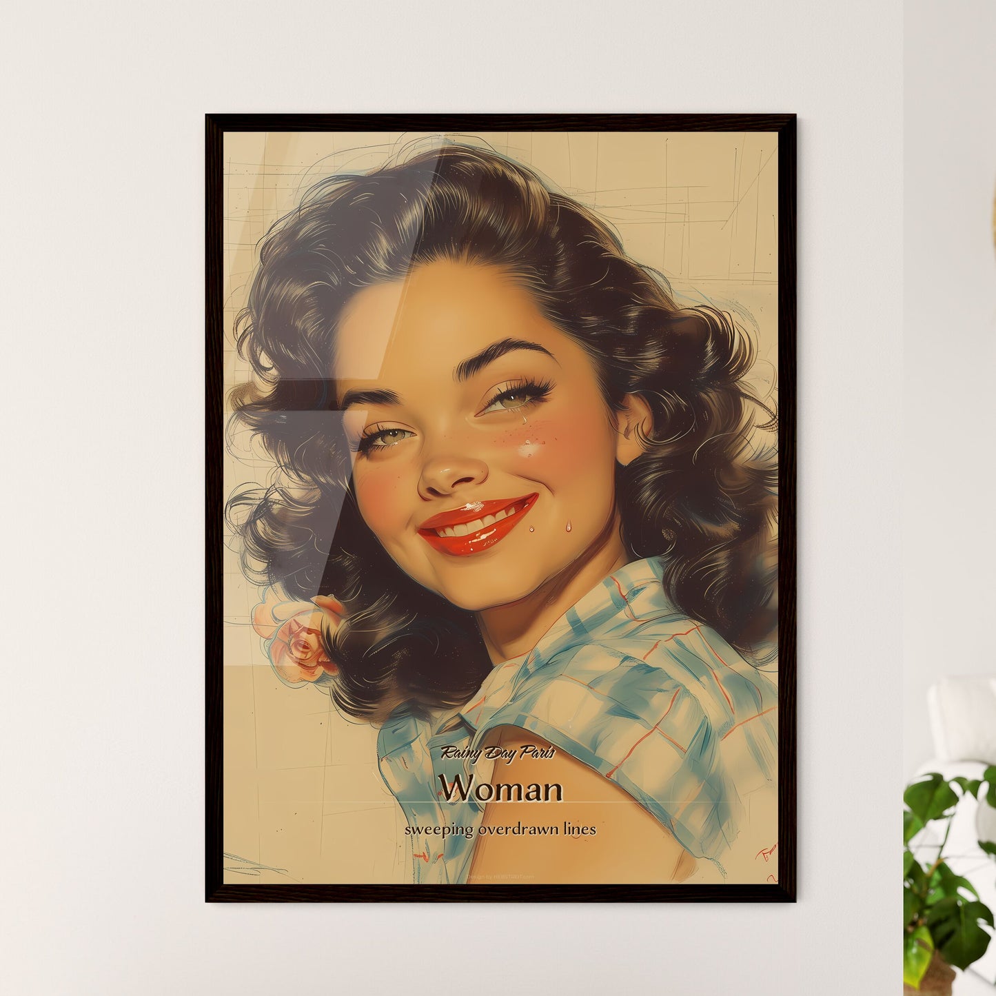 Rainy Day Paris - Framed Art Print