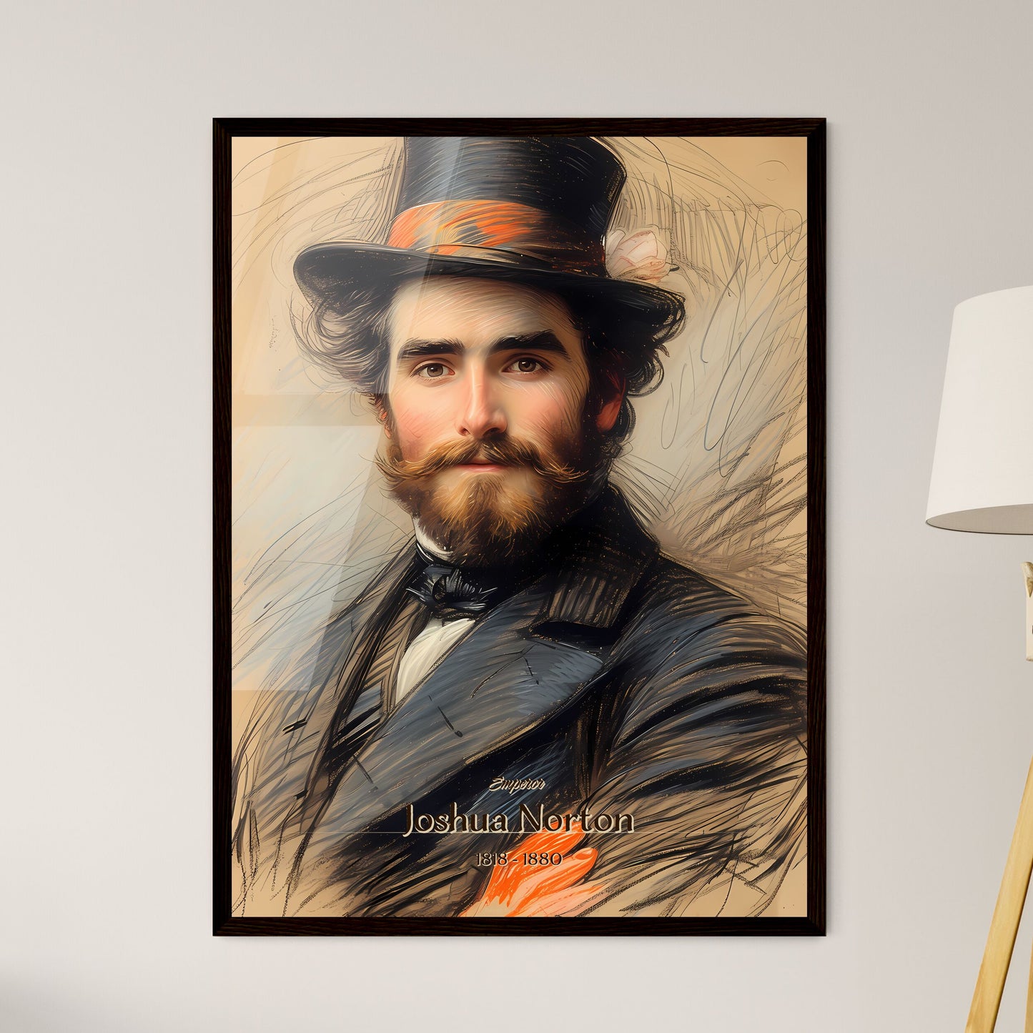 Emperor - Framed Art Print